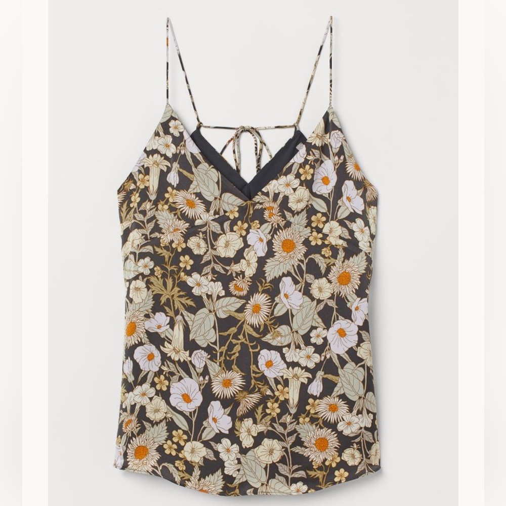 H&M V-neck strappy top